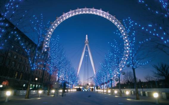 London: Heiligabend Tour mit London Eye und St Paul's