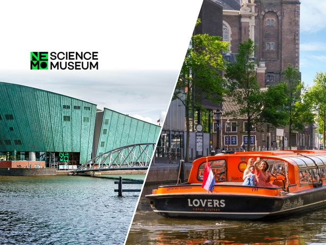 Amsterdam: 1-Hour Canal Cruise & NEMO Science Museum