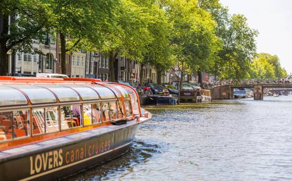 Amsterdam: 1-stündige Kanalfahrt ab dem Leidse-Plein