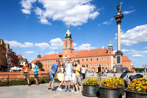 Tour panorámico privado en automóvil de día completo y paseo por la ciudad de Varsovia