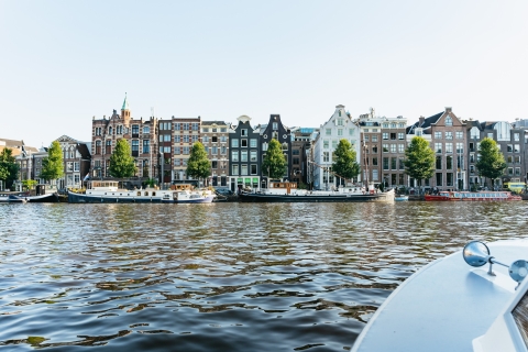 Amsterdam: Highlights bei einer GrachtenrundfahrtAbfahrt von Damrak Pier 5