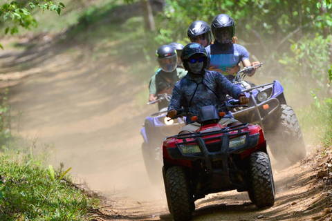 From San Jose: Jungle, Beach and River ATV Adventure