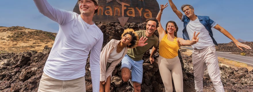 Lanzarote : excursion en 4x4 à Famara, Teguise et Timanfaya