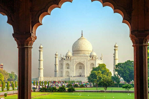 Agra: Skip-the-Line Private Tour of Taj Mahal & Agra Fort From Delhi: Tour without Taj Mahal & Agra Fort Entry fees