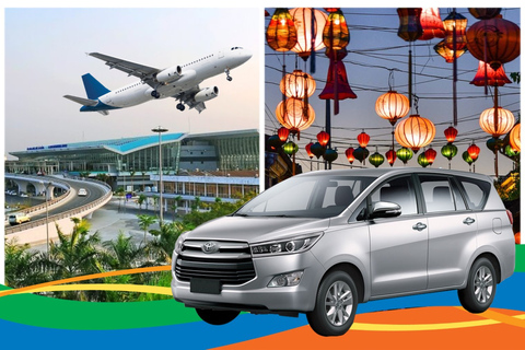 Da Nang flygplats: Privat transfer till/från Hoi An CityDa Nang flygplats till Hoi An City