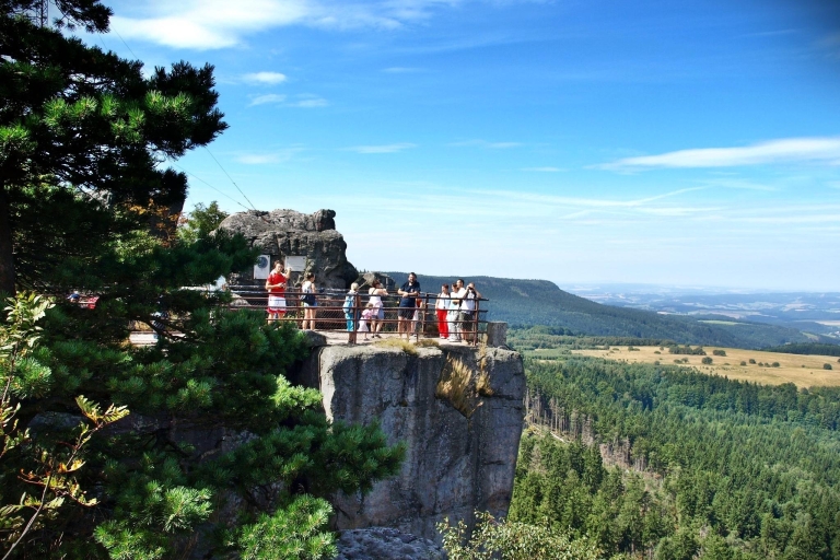 From Wroclaw: Full-Day Stolowe Mountains Trekking Tour