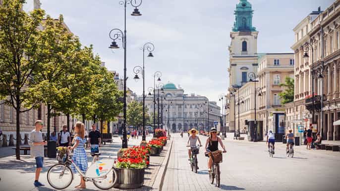 warsaw old new town private walking tour