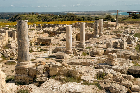 Z Pafos: Wycieczka z przewodnikiem po Limassol z Kourion i KolossiWycieczka z przewodnikiem po Limassol z Kourion i zamkiem Kolossi