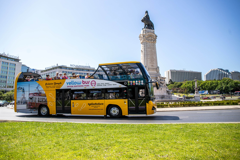 Lisbon 3-in-1 Hop-On Hop-Off Tours en autobús y tranvíaLisboa: 3 tours en 1 en autobús turístico y tranvía