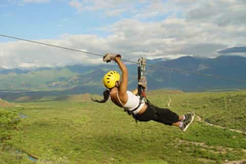 salta condors flight zip line at juramento river canyon