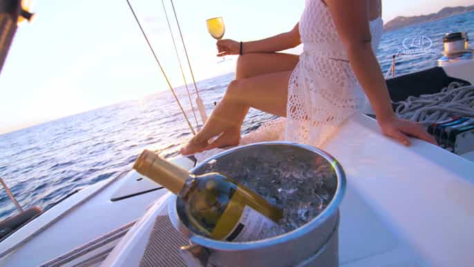 shared sunset sailing cruise in cabo san lucas