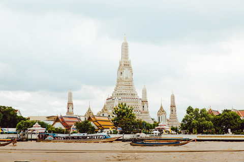 Von Pattaya: Ganztägige Tour durch die Tempel von BangkokKleingruppentour mit Treffpunkt