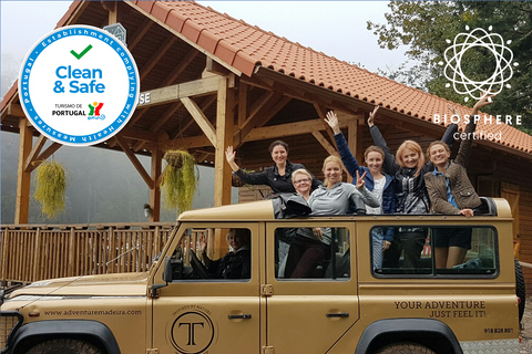 Madeira: Excursão de 1 dia em jipe particular a leste ou oesteMadeira: Excursão Privada de Jeep de Dia Inteiro (Leste ou Oeste)