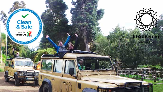 madeira east of west private halfday tour by opentop jeep