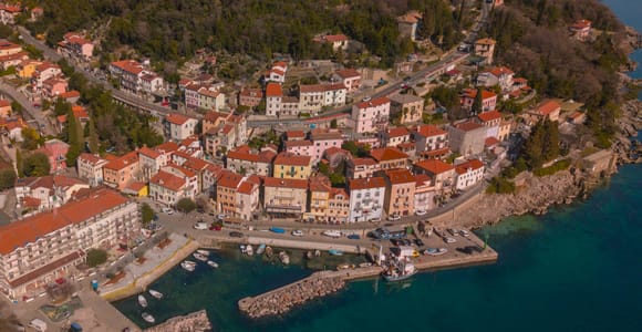 Opatija/Lovran: Entspannte Bootsfahrt nach Mošćenička Draga