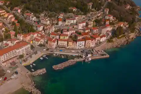 Opatija/Lovran: Passeio relaxante de barco até Mošćenička Draga
