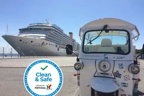 Lisbon: Private 3-Hour Historic Alfama & Chiado Tuk-Tuk Tour