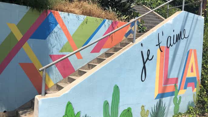 los angeles 1.5hour silver lake hidden stairways hike