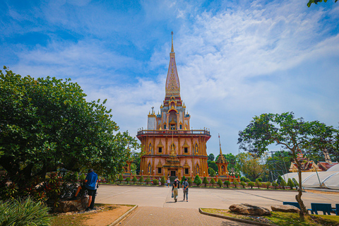 Phuket: Dagvullende tour met Phuket stad, tempels en apen