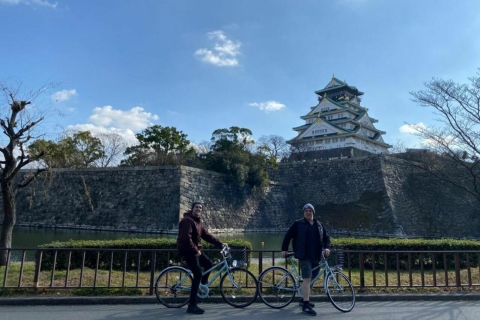Osaka : 3 heures de visite à vélo des hauts lieux d'OsakaCircuit à vélo de 4 heures sur les hauts lieux d'Osaka