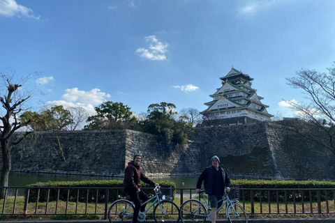 Osaka : 3 heures de visite à vélo des hauts lieux d'OsakaCircuit à vélo de 4 heures sur les hauts lieux d'Osaka