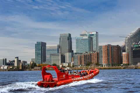 London: Thames Rockets Private Speedboat Experience
