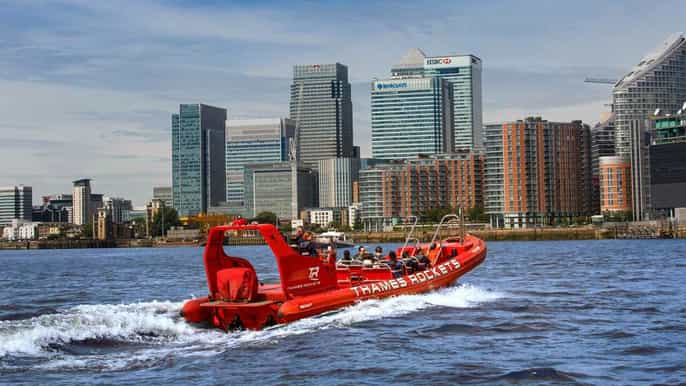 london thames rockets private speedboat experience