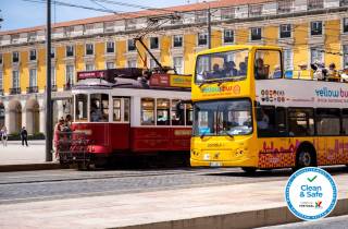 Lissabon 3-in-1 Hop-On/Hop-Off-Bus- und Straßenbahntouren