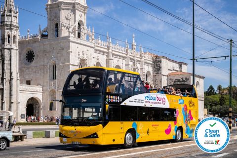 Lisboa: Ônibus Hop-On Hop-Off até Belém por 24 Horas