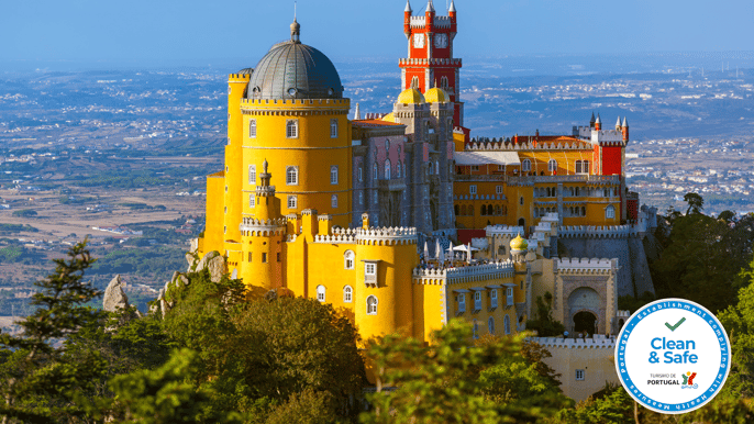 pena palace and sintra halfday tour from lisbon
