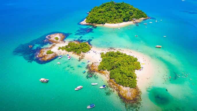 desde río de janeiro paseo en barco angra dos reis con almuerzo