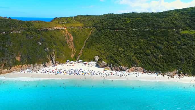 da rio de janeiro arraial do cabo boat trip con pranzo