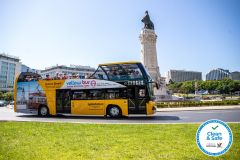 Lisboa: Circuito 2 em 1 do Ônibus Hop-On Hop-Off