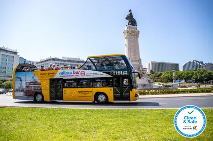 Lissabon: 1- oder 2-tägige Hop-On/Hop-Off-Bustour