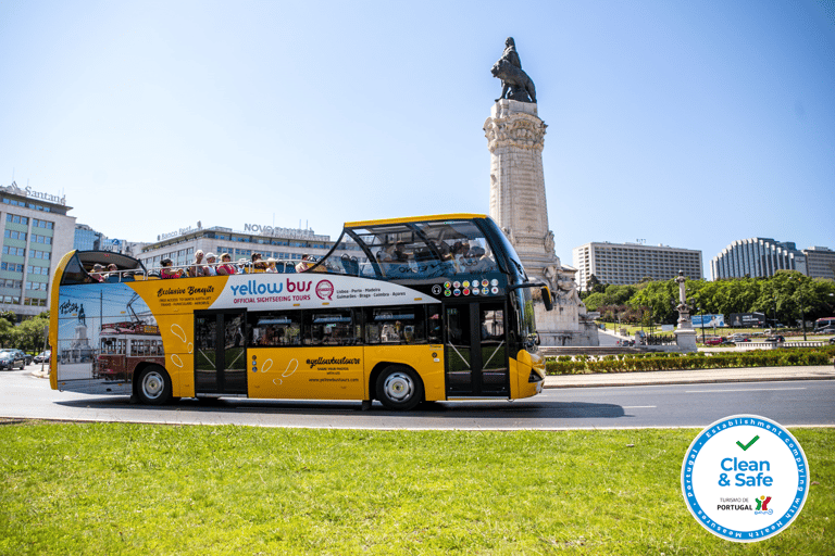 Lisbon: 1-or 2-Day Hop-On Hop-Off Bus TourLisbon: 48h| 2 Bus Lines: Belém and Modern Lisbon Tour