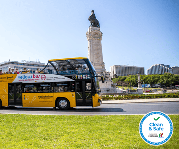 Lisbon: 1-or 2-Day Hop-On Hop-Off Bus Tour