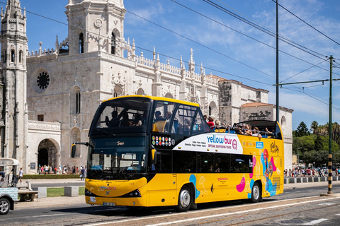 Lisbon: 1-or 2-Day Hop-On Hop-Off Bus Tour Hop-on Hop-off Modern Lisbon Bus Tour 24-Hours