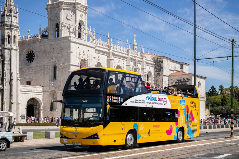 Lisbon: 1-or 2-Day Hop-On Hop-Off Bus TourHop-on Hop-off Modern Lisbon Bus Tour 24-Hours