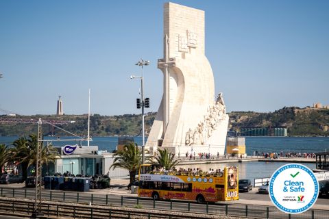Lisboa: Bilhete de Ônibus e Barco Hop-On Hop-Off 48 Horas