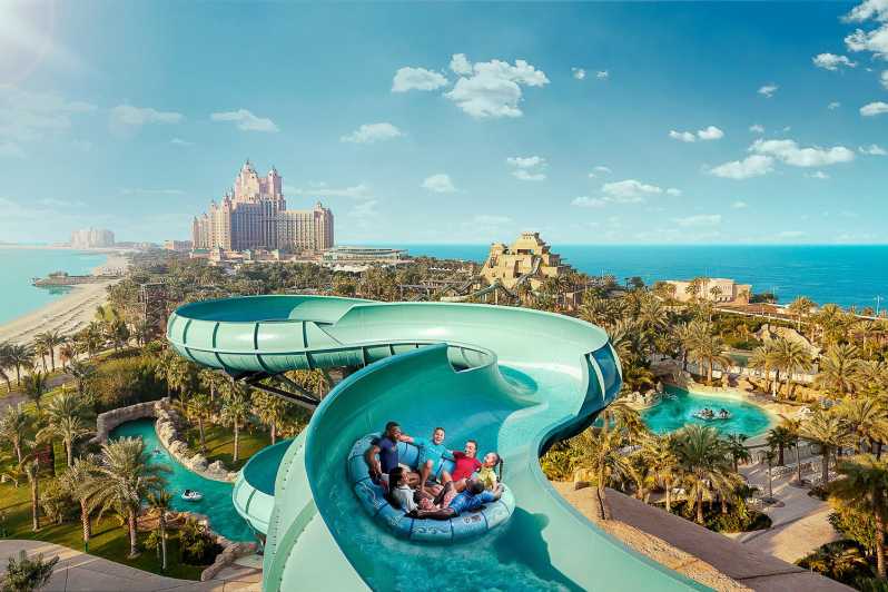 Дубай: аквапарк Atlantis Combo и аквариум Lost Chambers