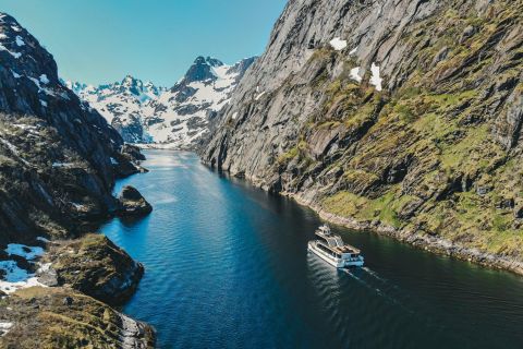 Îles Lofoten : Trollfjord en bateau silencieux