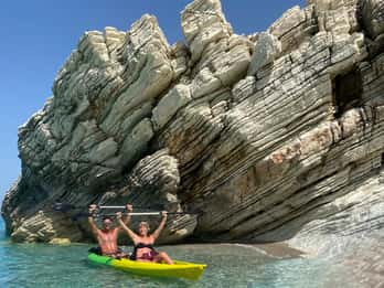 From Saranda: Lukova Kayak & SUP Tour with Transfer