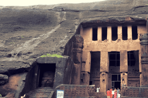 From Mumbai: Sanjay Gandhi Park Safari & Kanheri Caves Tour