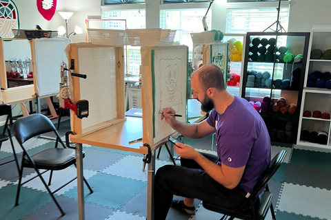 Atelier de touffetage de tapis