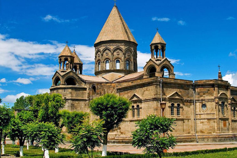 From Yerevan: Echmiadzin cathedral and Zvartnots temple Private tour without guide