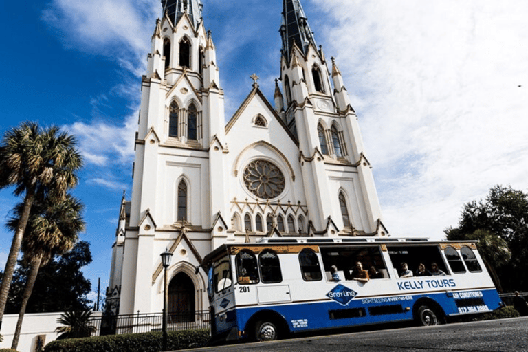 Savannah: 1,5-stündige geführte Trolley-Tour mit Shuttleservice