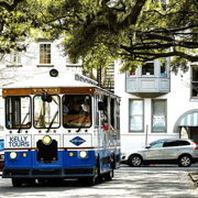 Savannah: 1.5-Hour Guided Trolley Tour with Shuttle Service | GetYourGuide