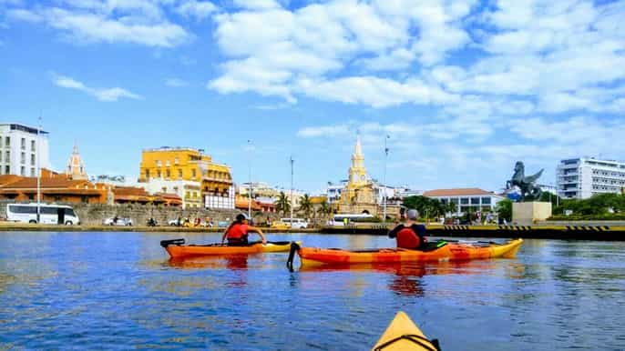 cartagena walled city kayak tour