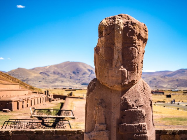 Visit La Paz Tiwanaku Archeological Site Full-Day Tour in Uyuni Salt Flats, Bolivia