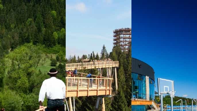 krakow dunajec rafting treetop walk thermal baths tour